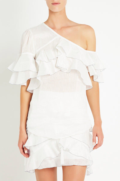 Misbehave One Sleeve Top