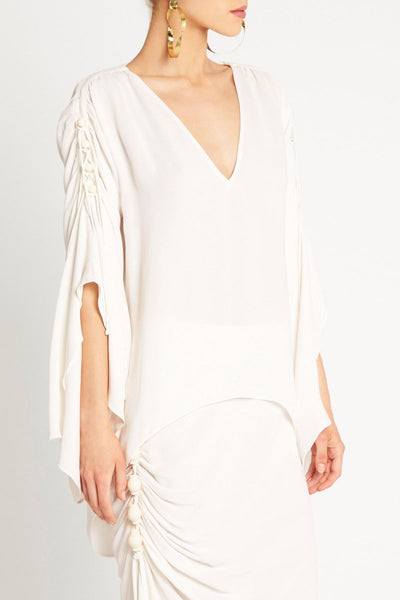 New Forms Top- Ivory