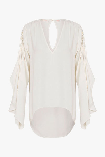 New Forms Top- Ivory