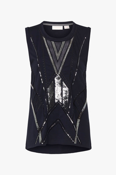 On The Horizon Tank- Navy