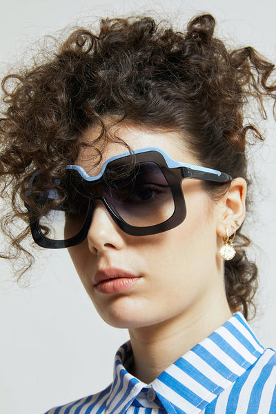 Overdaze- Cornflower Black