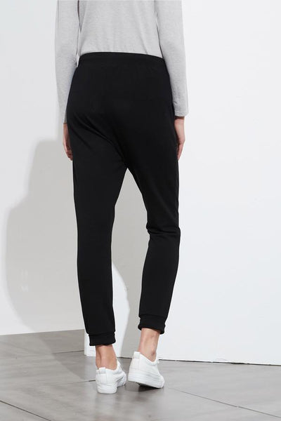 Drawcord Lounge Pant- Black