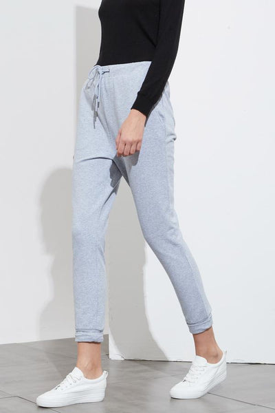 Drawcord Lounge Pant- Greymarle