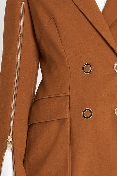 Power Of Love Jacket- Tobacco