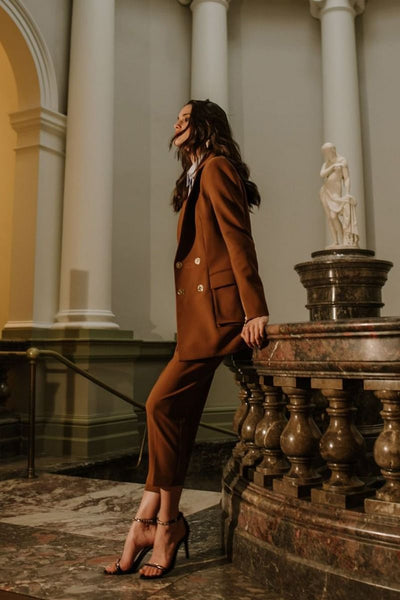 Power Of Love Jacket- Tobacco