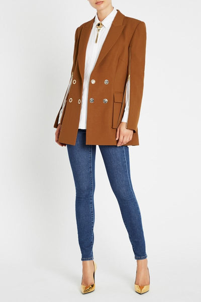 Power Of Love Jacket- Tobacco