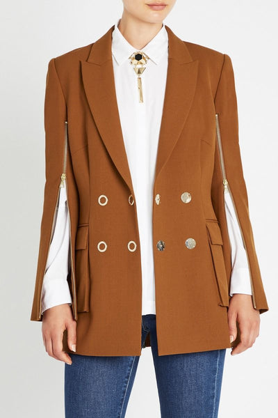 Power Of Love Jacket- Tobacco