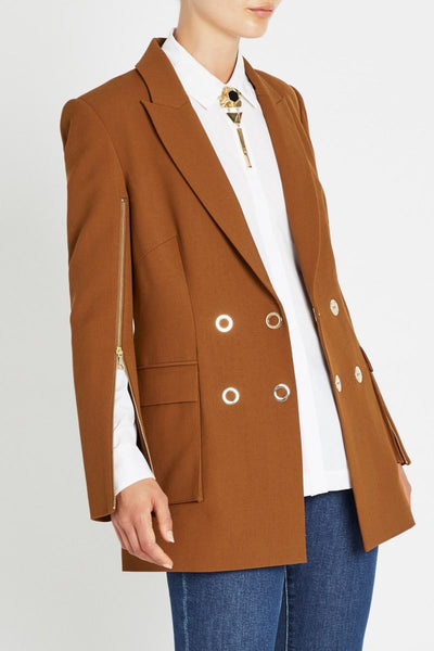 Power Of Love Jacket- Tobacco