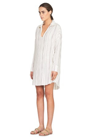 Honeywhite V Neck Dress