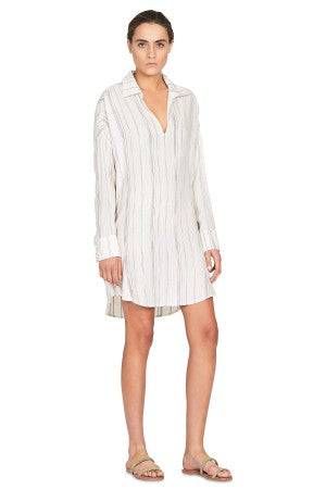 Honeywhite V Neck Dress