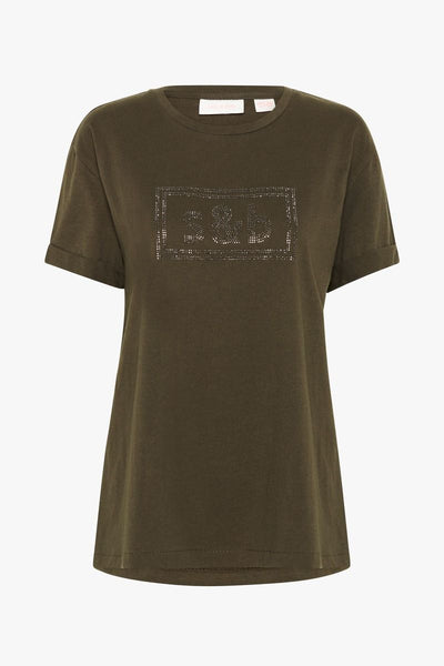 The New Brave Tee- Khaki