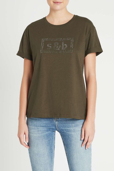 The New Brave Tee- Khaki
