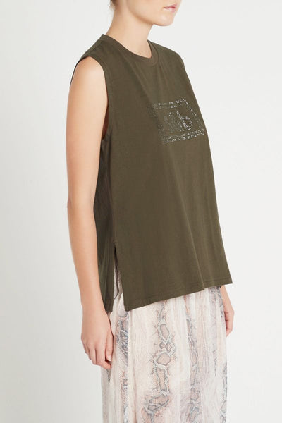 The New Brave Tank- Khaki