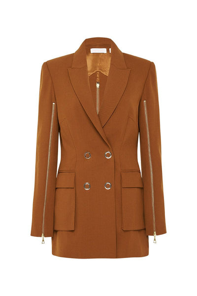 Power Of Love Jacket- Tobacco