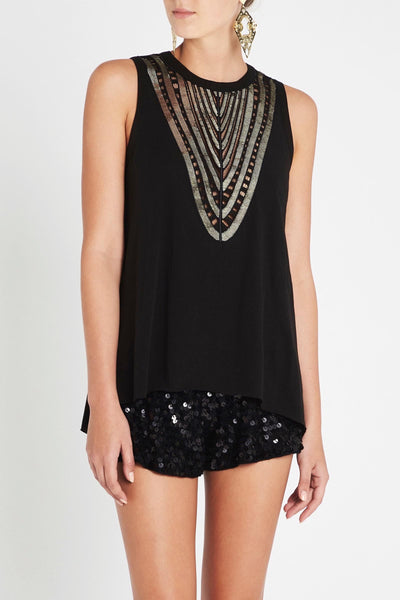 Dream Away Tank- Black
