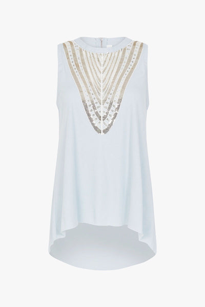 Dream Away Tank- Light Blue