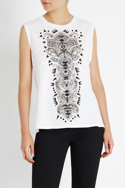 The Creator Tank- Ivory