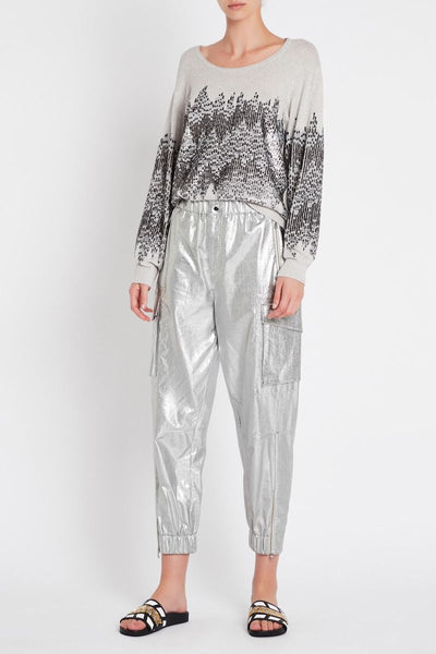 Shimmer & Shine Knit- Grey Marle