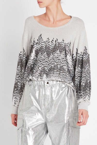 Shimmer & Shine Knit- Grey Marle