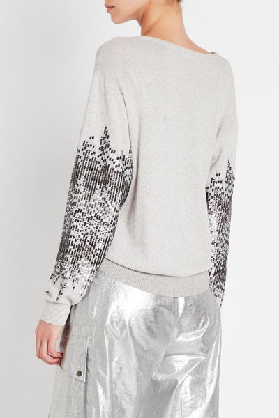 Shimmer & Shine Knit- Grey Marle