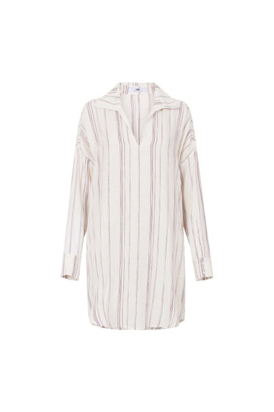 Honeywhite V Neck Dress