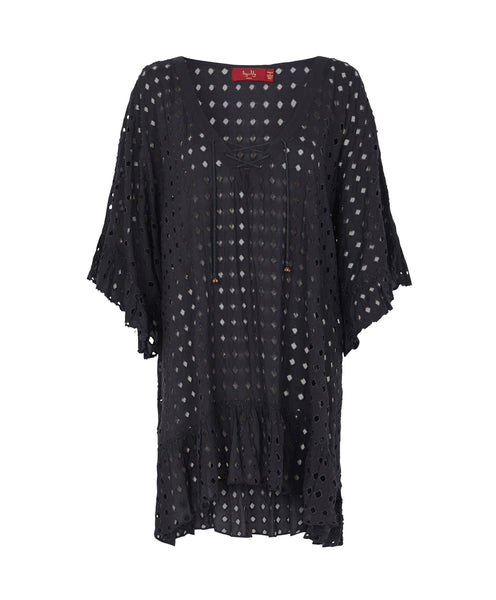 Valerio Dress- Washed Black