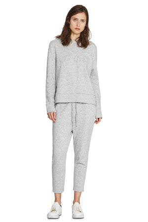 Mara Logo Hoodie- Grey Marle