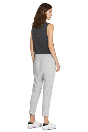 Mara Fleece Pant- Grey Marle
