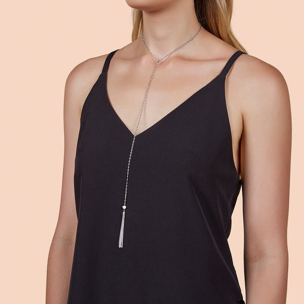 Before The Sunset Lariat- Silver