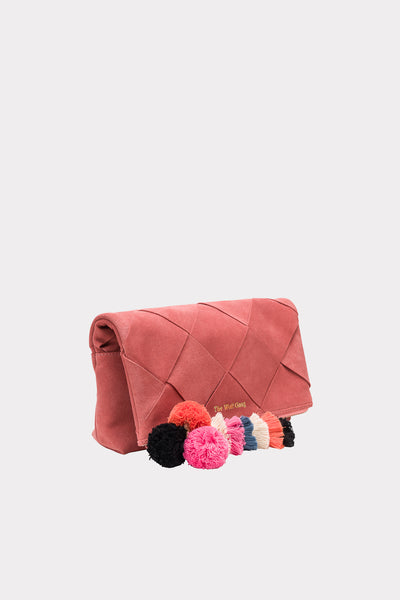 The Tejer Clutch- Rose