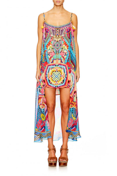 Mini Dress W/ Long Overlay- Ms Mochilla