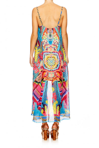 Mini Dress W/ Long Overlay- Ms Mochilla