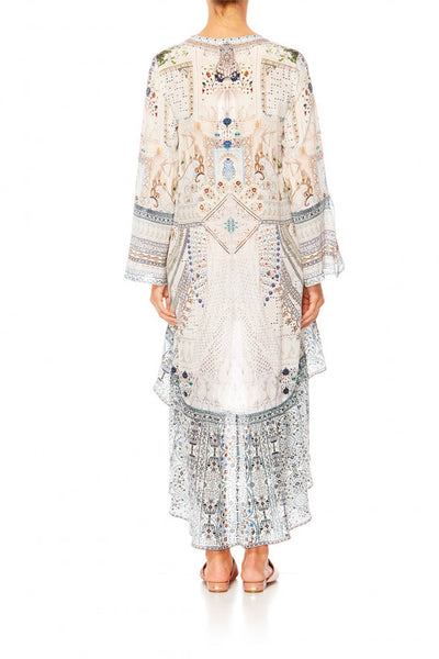 Short Dress W/ High Low Hem- Breakfast W/ Silvia