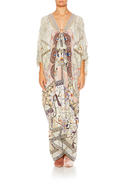 Split Sleeve Kaftan W/ Hardwear- Mama Bakshi