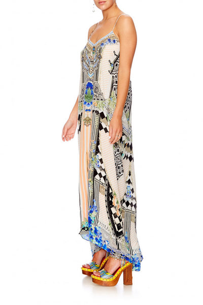 Shoestring Strap Kaftan- Salvador Secrets