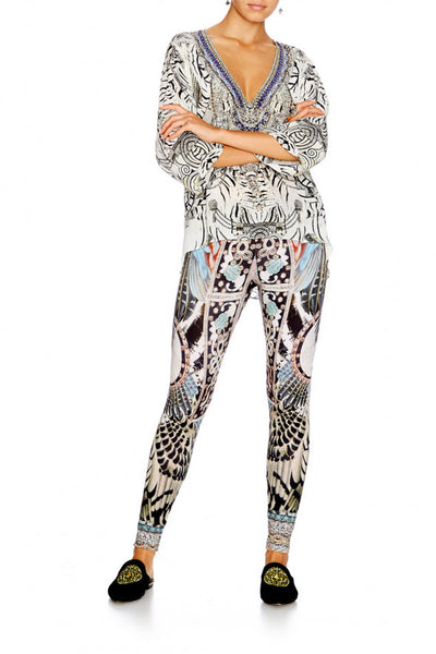 V Neck Oversized Blouse- Wild Belle