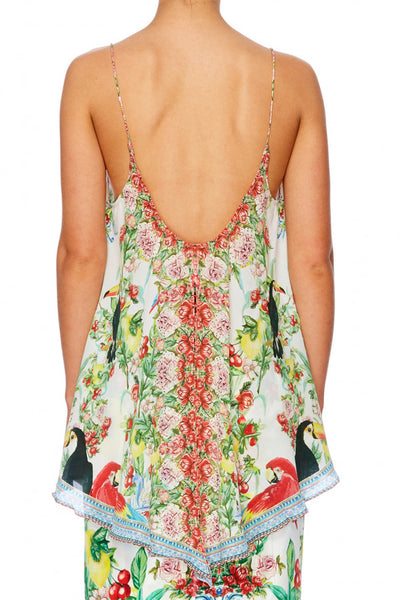 Low Back Top- One Flew Over