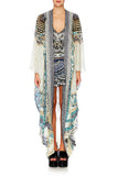 Long Sleeve Long Cape- Weave On