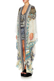 Long Sleeve Long Cape- Weave On