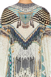 Long Sleeve Long Cape- Weave On