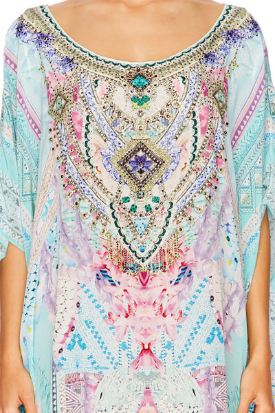 Round Neck Kaftan- Garden State