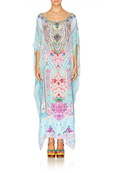 Round Neck Kaftan- Garden State