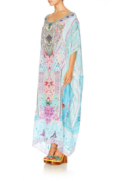 Round Neck Kaftan- Garden State