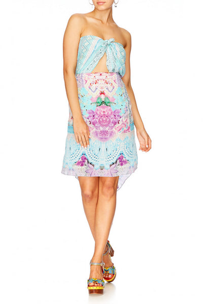 Round Neck Kaftan- Garden State