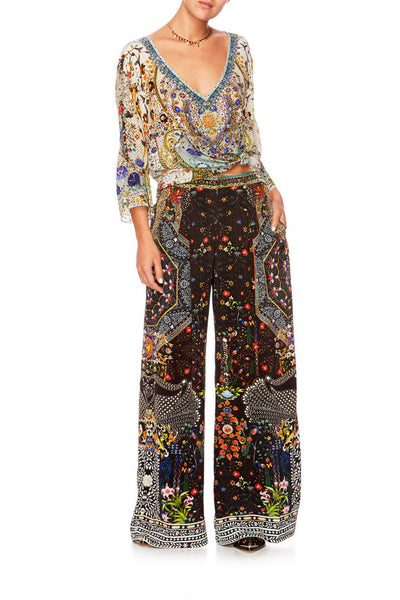 V-Neck Oversized Blouse- The Butterfly Effect