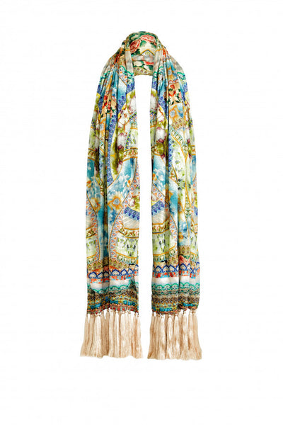 Shawl W/ Tassels- Sign Of Peace