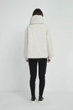 Big Collar Jacket- Bone