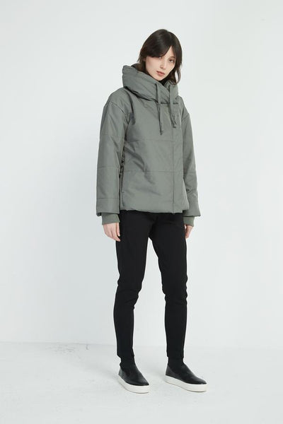 Big Collar Jacket- Steel