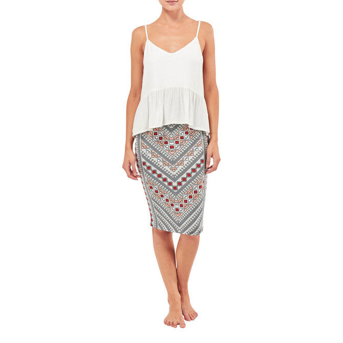 Vervou Skirt- Terracotta