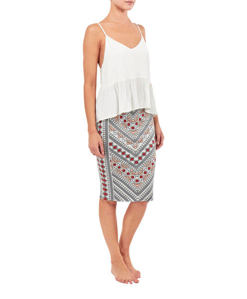 Vervou Skirt- Terracotta